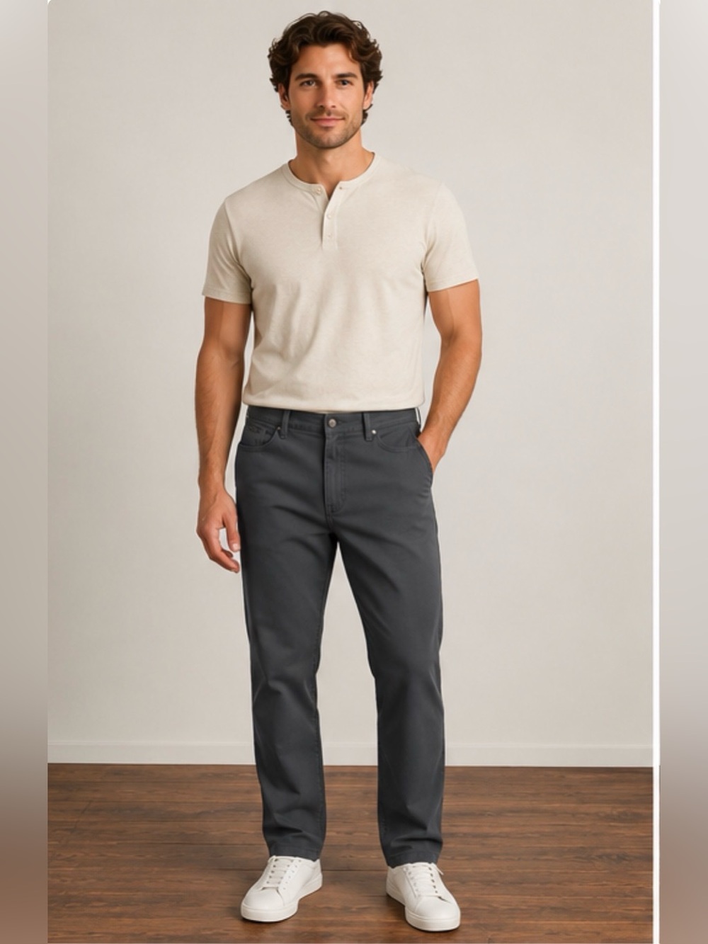 Lululemon Men’s ABC Pants 32x30 Dark Gray Warpstreme Stretch Golf Casual Office